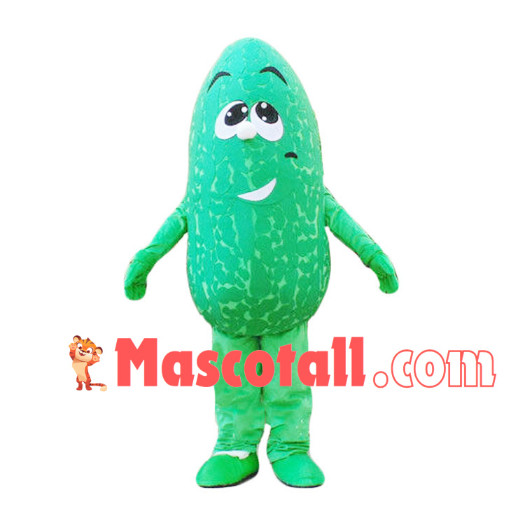 Rough Bitter Gourd Mascot Costume