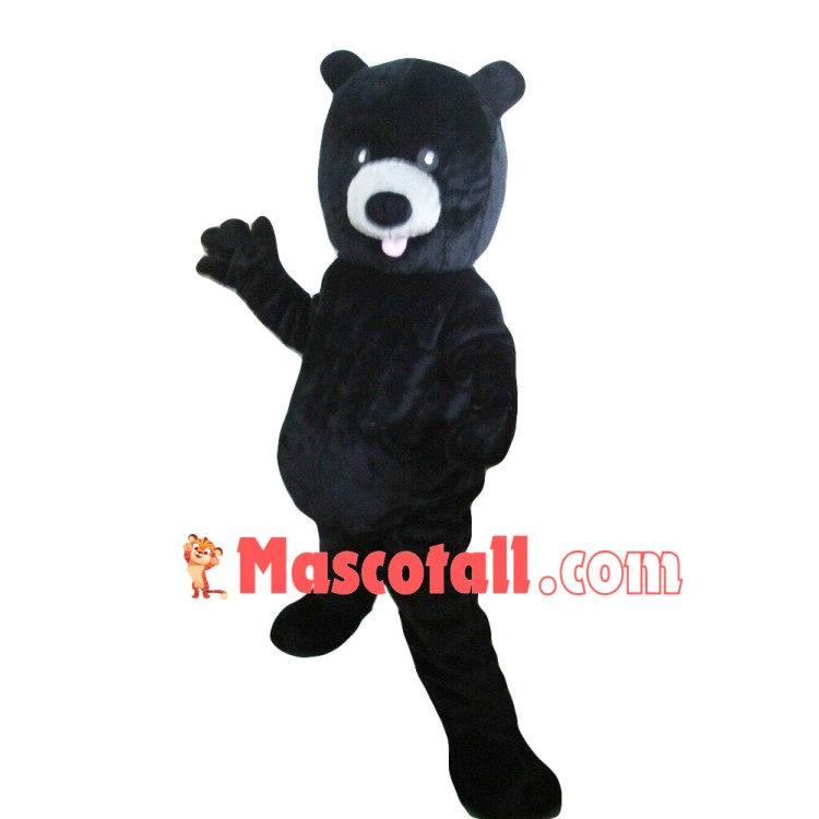 Roguish Black Bear Mascot Costume