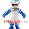 Scary Shark Mascot Costume With Sharp Teeth