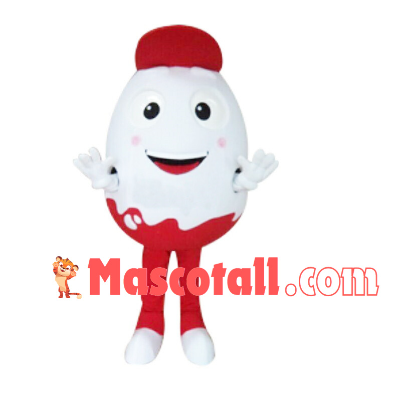 Chocolate Kinder Egg Mascot Costume