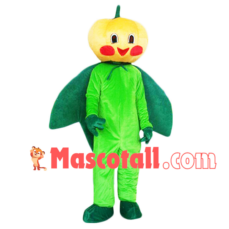 Halloween Pumpkin Fairy Mascot Costume