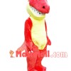 Angry Red Tyrannosaurus Mascot Costume