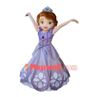 Optimistic Princess Sophia Mascot Costume