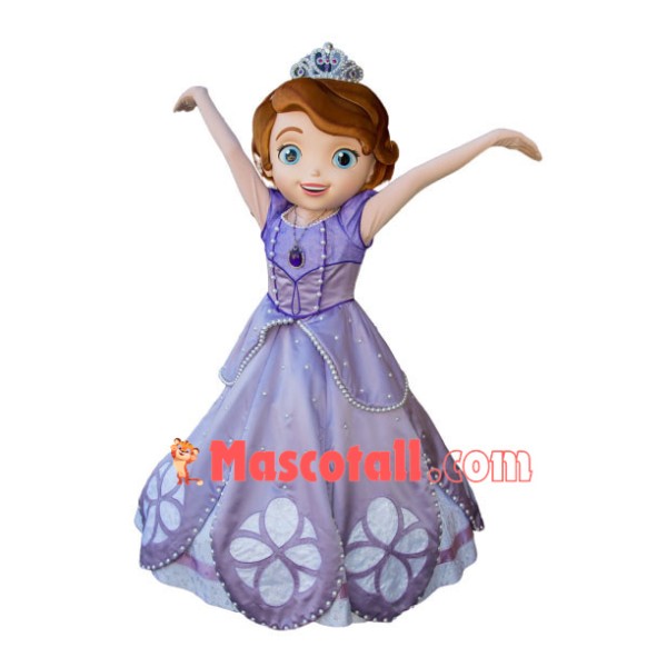 Optimistic Princess Sophia Mascot Costume