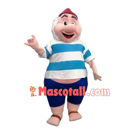 Doctor Dwarf Mascot Cartoon Costume