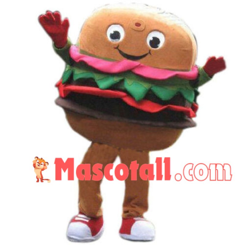 Healthy Veggie Burger Mascot Costume