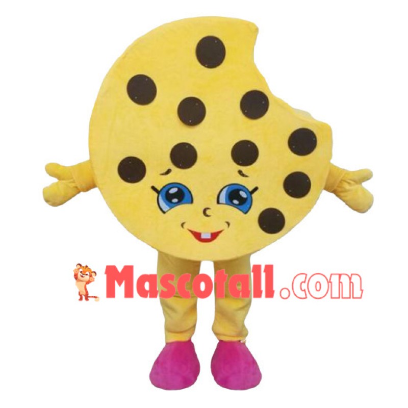 Chocolate Butter Cookie Mascot Costume