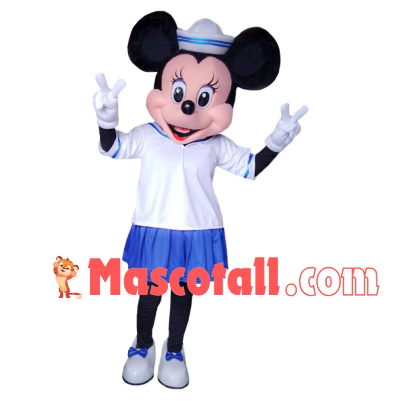 Minnie In The Sailor Skirt Mascot Costume