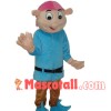 Dwarf In The Blue Top Mascot Costume
