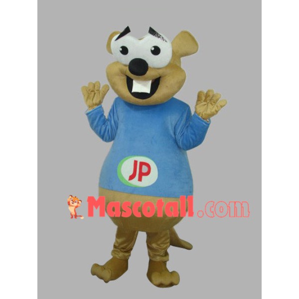 Bright Funny Groundhog Mascot Costume