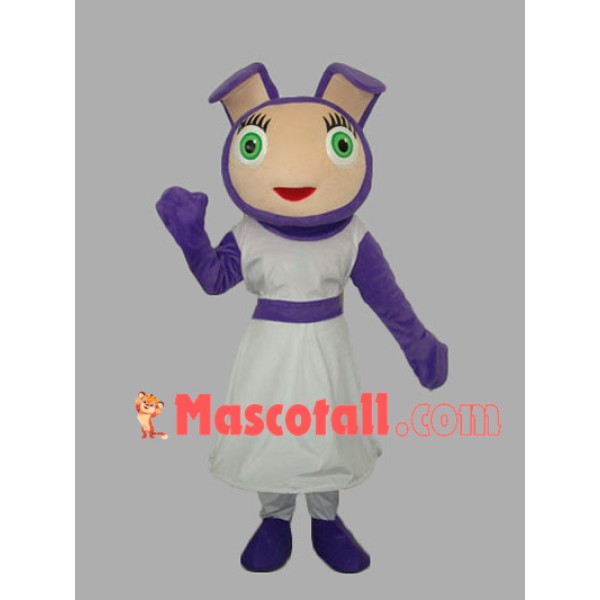 Purple Waybuloo Lala Mascot Costume