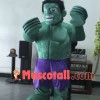 Powerful Strong Hulk Mascot Costume