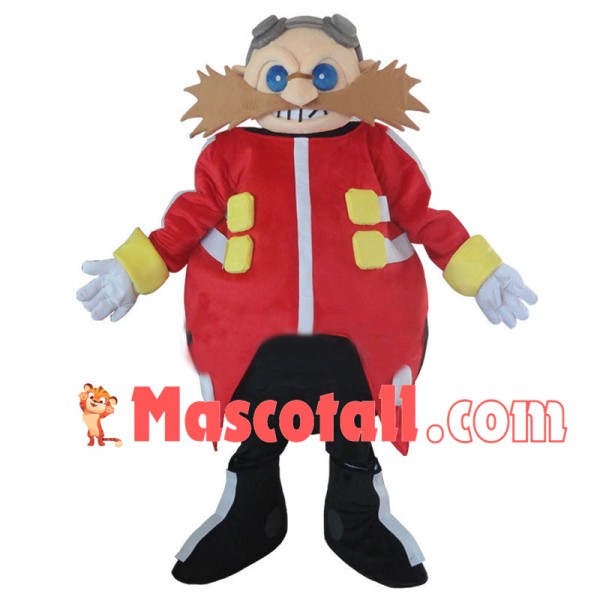 Doctor of Science Dr Eggman Mascot Costume