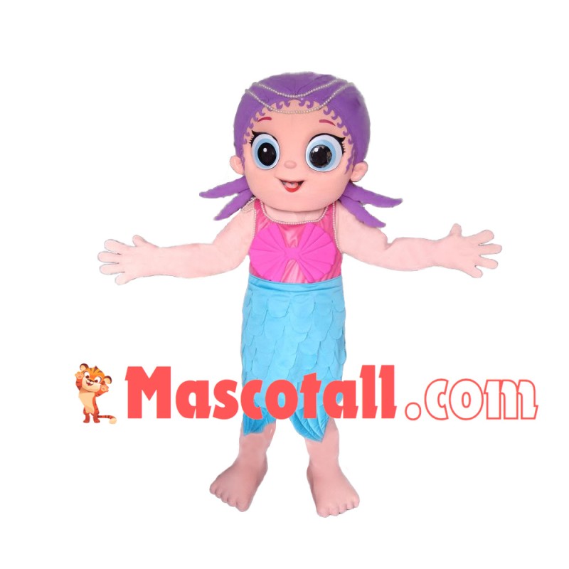 Mermaid Princess Mascot Costume
