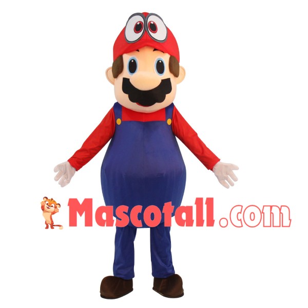 Super Mario Mascot Adult Costume
