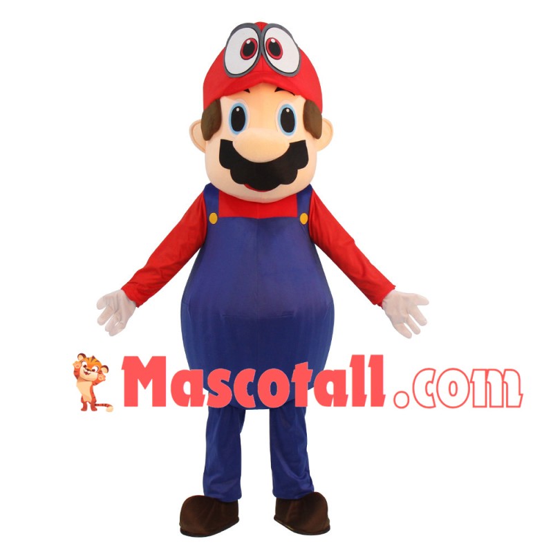 Super Mario Mascot Adult Costume
