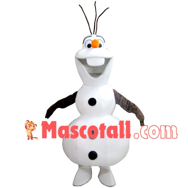 Naive Olaf Mascot Cartoon Costume