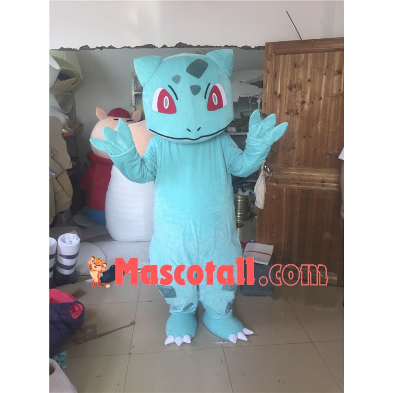 Pokemon Bulbasaur Mascot Cartoon Costume