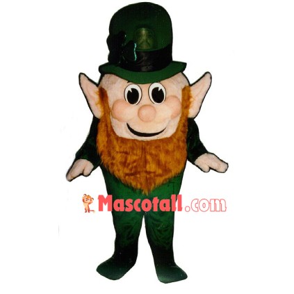 Dwarf With Brown Beard Mascot Costume