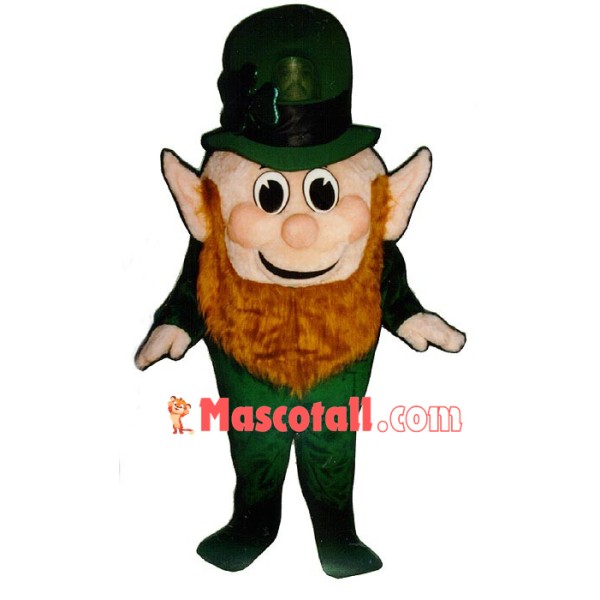 Dwarf With Brown Beard Mascot Costume
