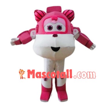 Dizzy Mascot Super Wings Costume