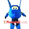 Blue Jerome Mascot Super Wings Costume