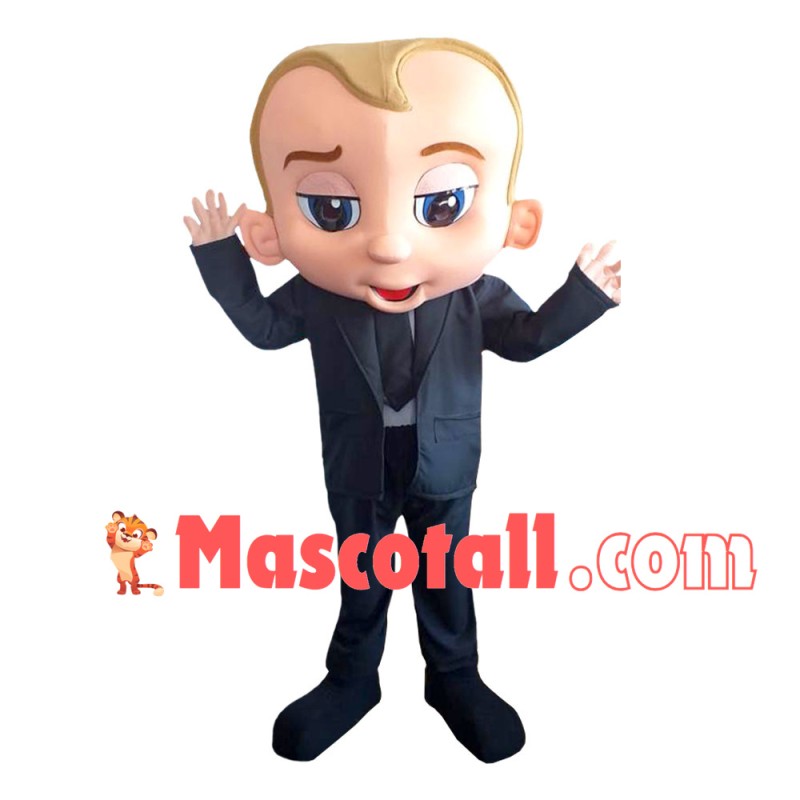 Agent Boss Baby Mascot Costume