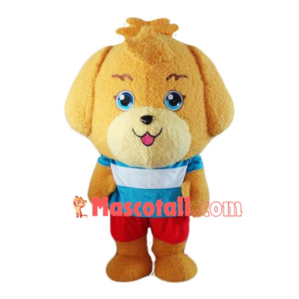 Fashion Cartoon Plush Dog Mascot Costume