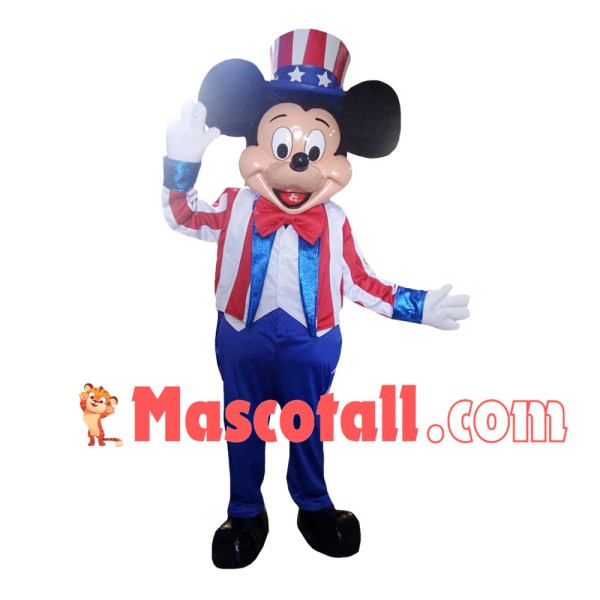 Magician Mickey Mascot Adult Costume