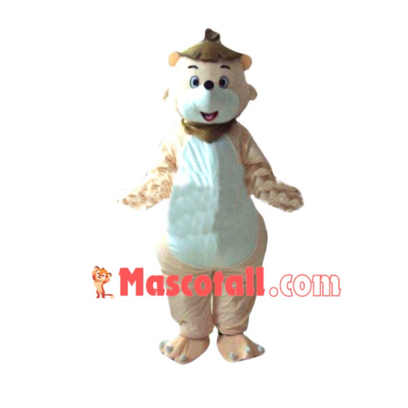Adorable Lotus Leaf Bear Mascot Costume