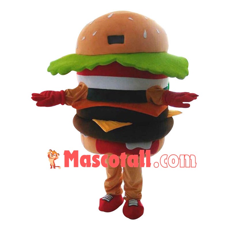 Big Mac Beef Burger Mascot Costume