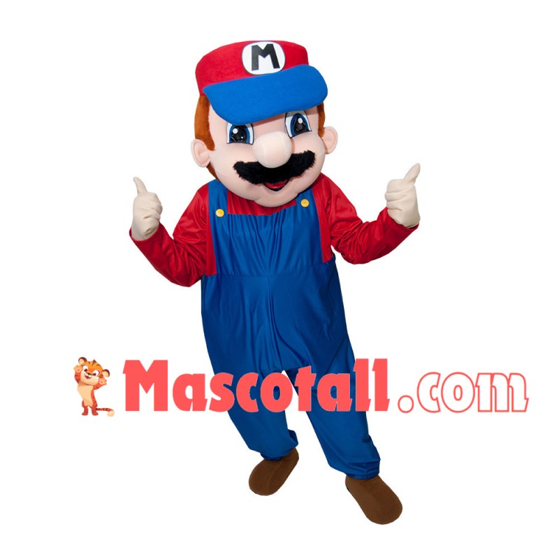 Mario Mascot Costume For Adult