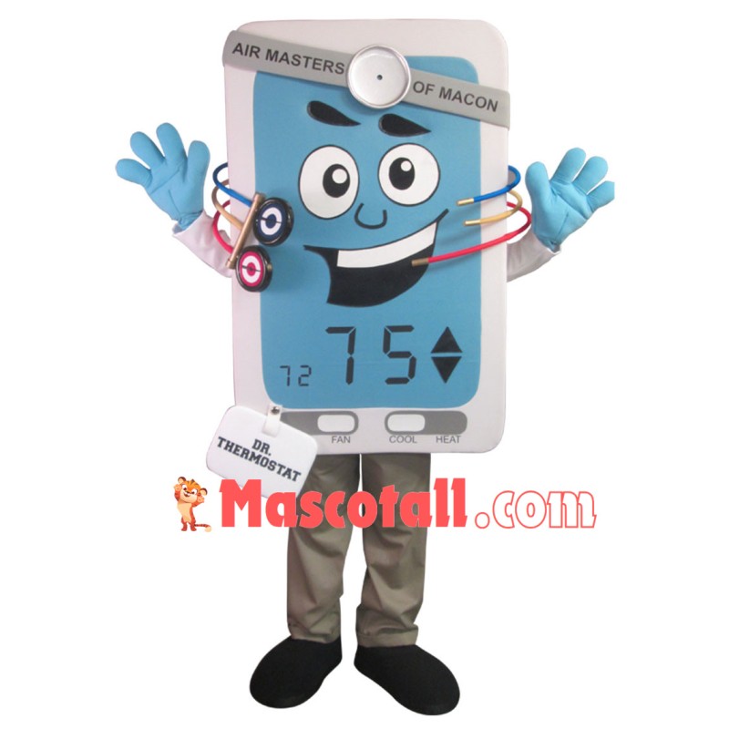 Temperature Table Commissioner Mascot Costume