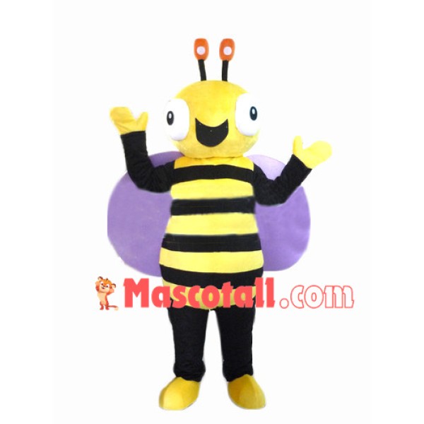 Vivid Big Bee Mascot Costume