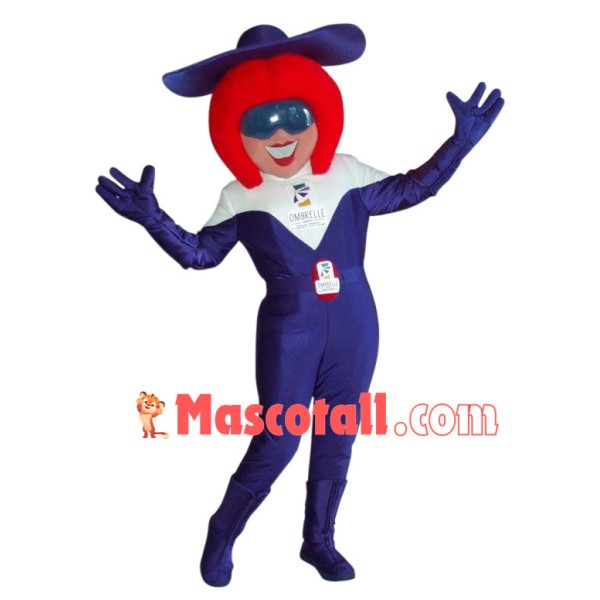 Female Cartoon Doll Of Ombrelle Mascot Costume