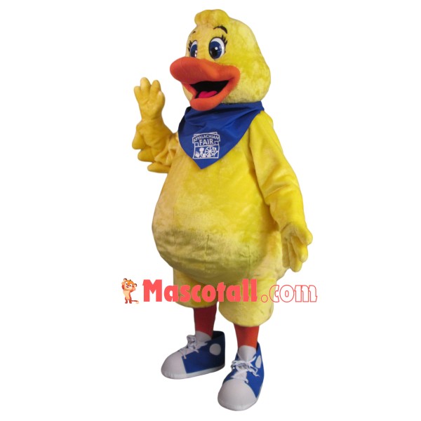 Yellow Chicken Of Appalachian Fair Mascot Costume