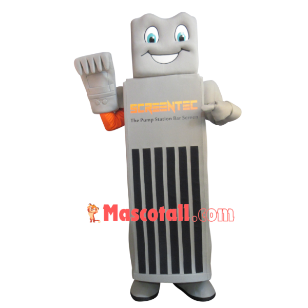 Pump Station Bar Screen Mascot Costume