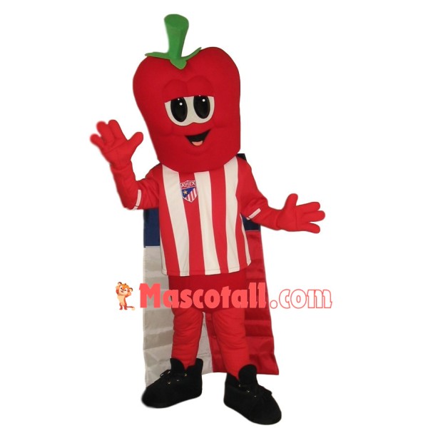 Red Pepper Of Team American Mascot Costume
