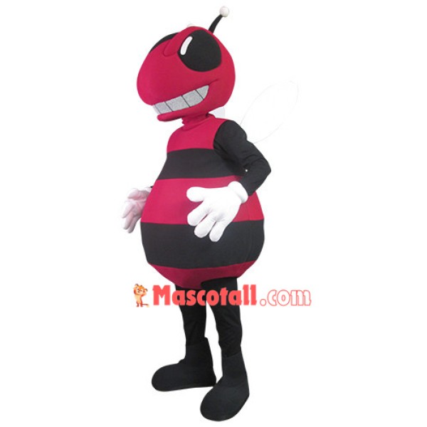 Red Giant Bee Mascot Costume
