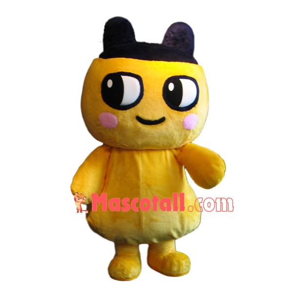 Lovely Cartoon Yellow Doll Mascot Costume