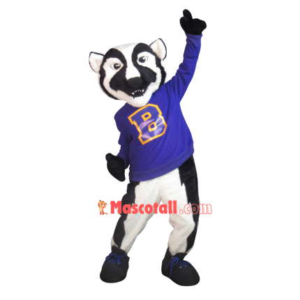 Baseball Team Leopard Mascot Costume
