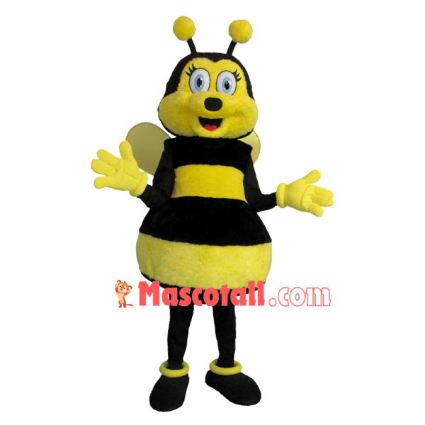 Soft Plush Cute Bee Mascot Costume