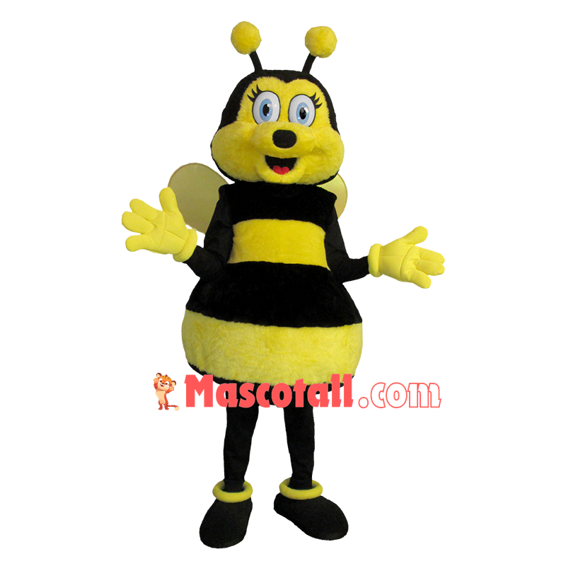 Soft Plush Cute Bee Mascot Costume
