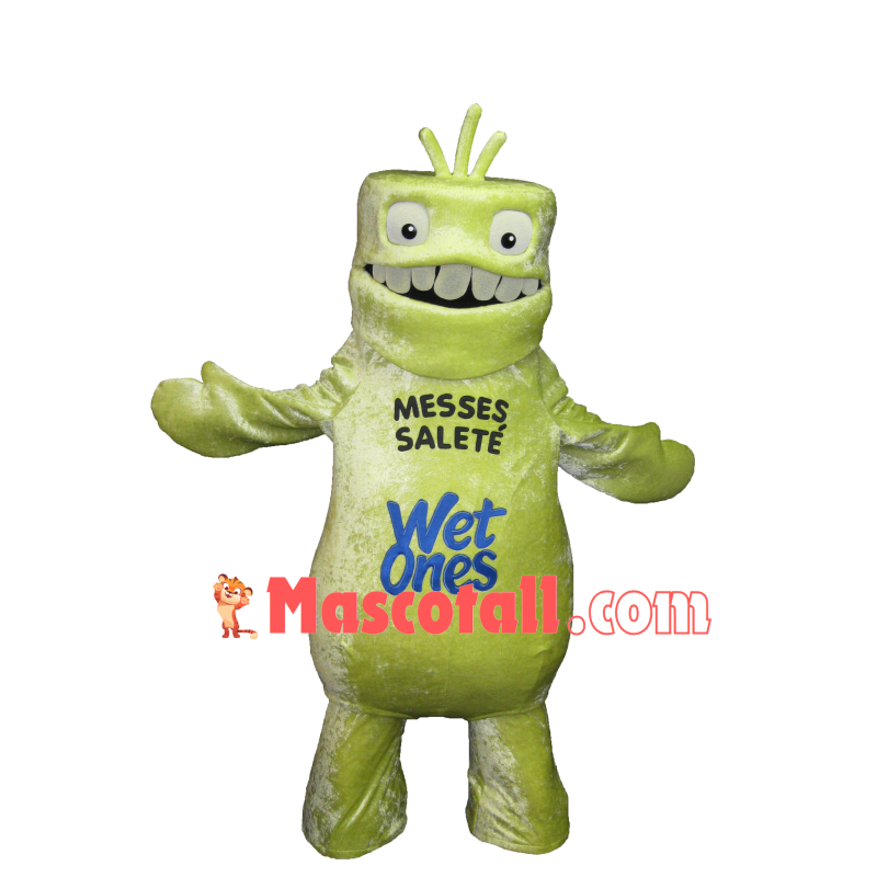Bacillus Mascot Costume Of Wet Ones