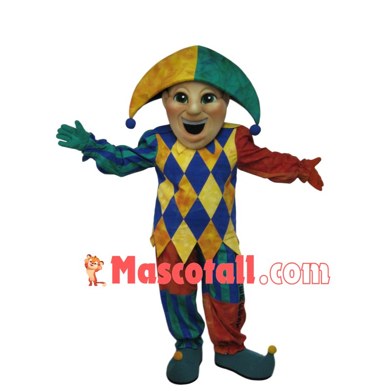 Funny Clown In The Boat Hat Mascot Costume