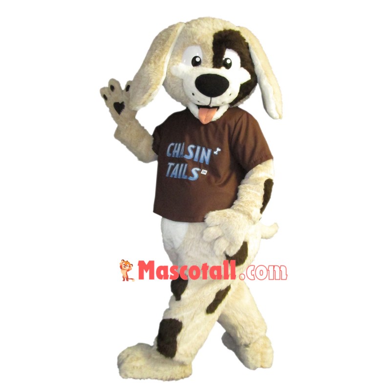 Agile Dog Mascot Costume For Outdoor Company