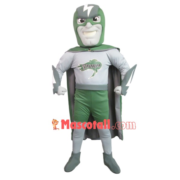 Storm Man Of Justice Mascot Costume
