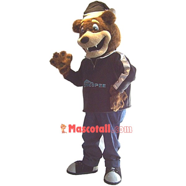 Positive Coach Bear Mascot Costume