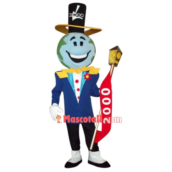 The Leading Honor Guard Of Celebration Mascot Costume