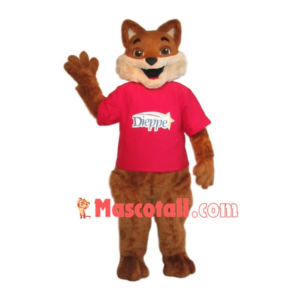 The Friendly Fox Of The Hotel Mascot Costume